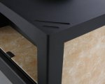 HAAS+SOHN krbová kamna ADRIA II s výměníkem barva černá, béžová dlažba