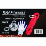 Kraft&Dele KD10415 neodymový magnetický držák 140kg