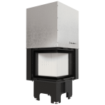 KRATKI krbová vložka VN 480/480 BS, levé prosklení s výsuvem