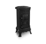 Krbová kamna NORDflam PLATO, 7 kW, černá