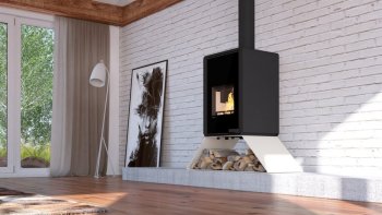 HS FLAMINGO krbová kamna DELUXE SENAI - krémová