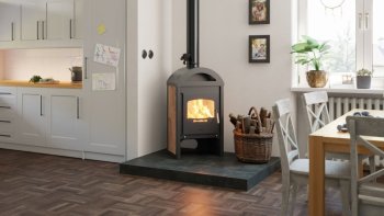 HS FLAMINGO krbová kamna MELAND - ořech