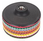 POWERMAT PM-DPP-100TM Sada brusných diamantových kotoučů 100x15mm