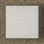 Krbová mřížka 22x22 BASIC staré zlato