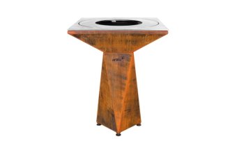 ARTISS Zahradní gril G1 BASIC Corten s deskou z nerezové potravinářské oceli