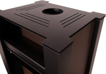 HS FLAMINGO krbová kamna AQUAFLAM VARIO LEND 11/7 kW - hnědá - elektronická regulace