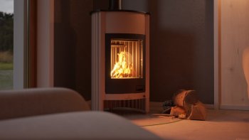 HS FLAMINGO krbová kamna MASTERFLAMME Grande I - krémová