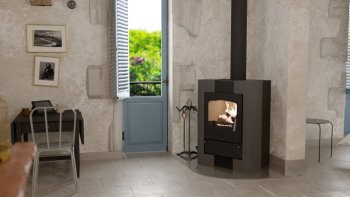 HS FLAMINGO krbová kamna ESPO I - šedá