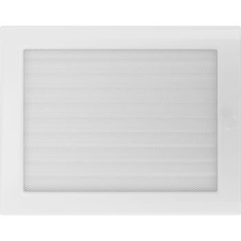 Krbová mřížka 22x30 BASIC bílá s žaluzií