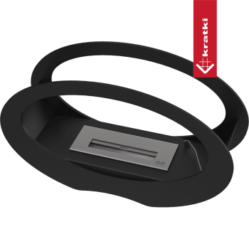 KRATKI biokrb ECHO TÜV - černý