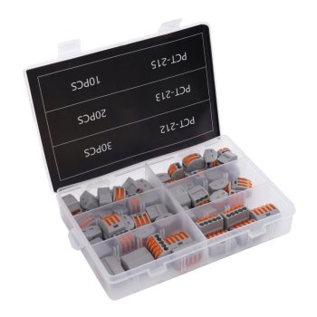 Kraft&Dele KD10496 sada rychlospojek na dráty 60ks