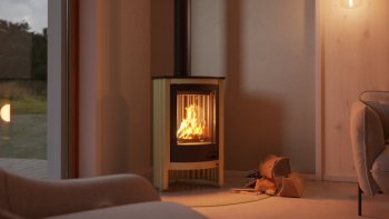 HS FLAMINGO krbová kamna MASTERFLAMME Piccolo I - olivová