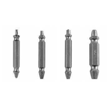 KRAFT&DELE Sada pro vytahování zalomených šroubů 4ks 2,5-6mm KD10199