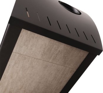 HS FLAMINGO krbová kamna AQUAFLAM VARIO BARMA 11/5 kW - Bělený Dub - elektronická regulace