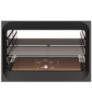 Krbová kamna s troubou BRONPI HILTON-H, 14 kW, antracit