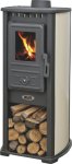 Krbová kamna BLIST Berna Lux G, 6 kW, krémová