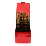 Kraft&Dele KD10344 Titanové vrtáky do kovu – sada 29 ks