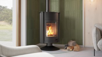 HS FLAMINGO krbová kamna MASTERFLAMME Grande II - černá