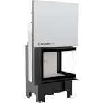 KRATKI krbová vložka VN 700/480, pravé prosklení s výsuvem