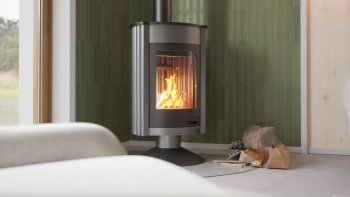 HS FLAMINGO krbová kamna MASTERFLAMME Medie II - šedá