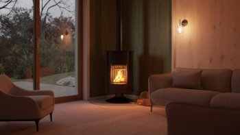 HS FLAMINGO krbová kamna MASTERFLAMME Grande II - černá