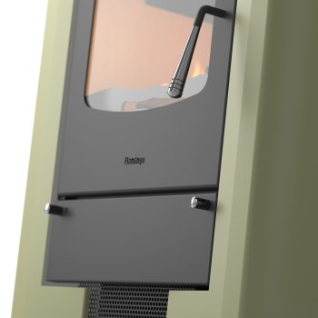 HS FLAMINGO krbová kamna ESPO I - olivová