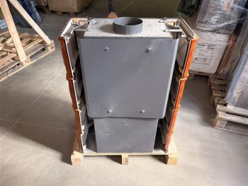 FLAMA kachlová kamna ELDUR ECO - medová - II. Jakost