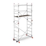 Hliníková pracovní plošina HIGHER S-7510-A, pracovní výška 390 cm