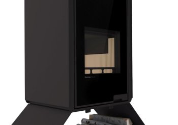 HS FLAMINGO krbová kamna DELUXE SENAI - černá