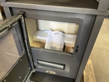 PROTERMO krbová kamna ALPINA BOILER 30kW - béžová (II. Jakost)