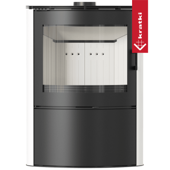 KRATKI krbová kamna KOZA AB S/2 smetanová