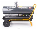 Naftový ohřívač s komínem POWERMAT PM-NAG-40SKN, 40 kW