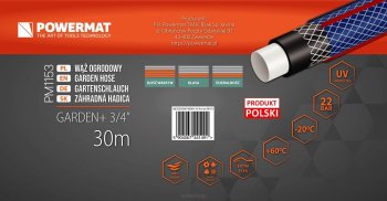 POWERMAT Zahradní hadice GARDEN+ 3/4" 30m 4 vrstvy