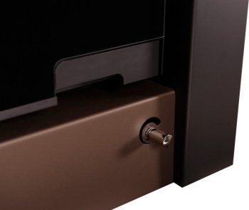 HS FLAMINGO krbová kamna AQUAFLAM VARIO LEND 11/7 kW - hnědá - elektronická regulace