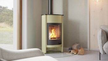 Krbová kamna MASTERFLAMME ® Grande I, olivová