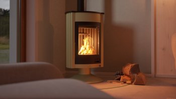 HS FLAMINGO krbová kamna MASTERFLAMME Medie II - olivová