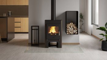 HS FLAMINGO krbová kamna ESPO III hnědá sametová