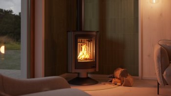 HS FLAMINGO krbová kamna MASTERFLAMME Piccolo II - šedá