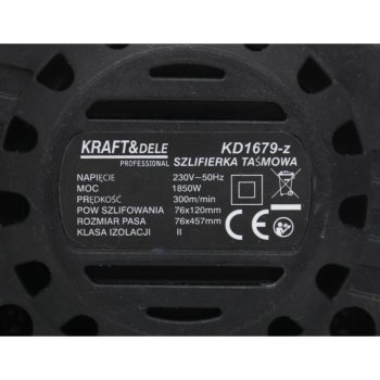 Kraft&Dele KD1679-Z pásová bruska 1850W