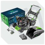 Benzínová sekačka s pojezdem a el. startem WUBER W09102, 4.8 HP, 51 cm