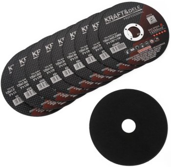 Úhlová bruska W.D.S WDS2135, 1500 W, 125 mm, sada 10 kotoučů