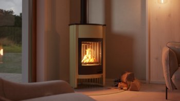 Krbová kamna MASTERFLAMME ® Grande I, olivová