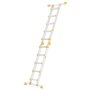 Higher teleskopický kloubový žebřík Vario 4x5 ML-305N
