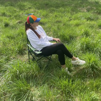 TRIZAND K23676 Zelená rybářská židle