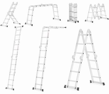 Higher multifunkční kloubový žebřík 4x3 ML-103