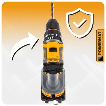 POWERMAT PM-WA-21V-2M Vrtací aku šroubovák 21V 2Ah