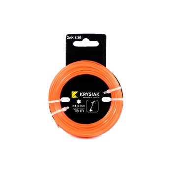 KRYSIAK žací struna 1,6mm 15m - hvězdice