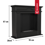 KRATKI Biokrb DECEMBER P TÜV - černý