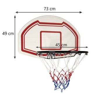 Basketbalová deska TRIZAND, 24335