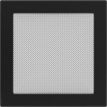 Krbová mřížka 22x22 BASIC černá